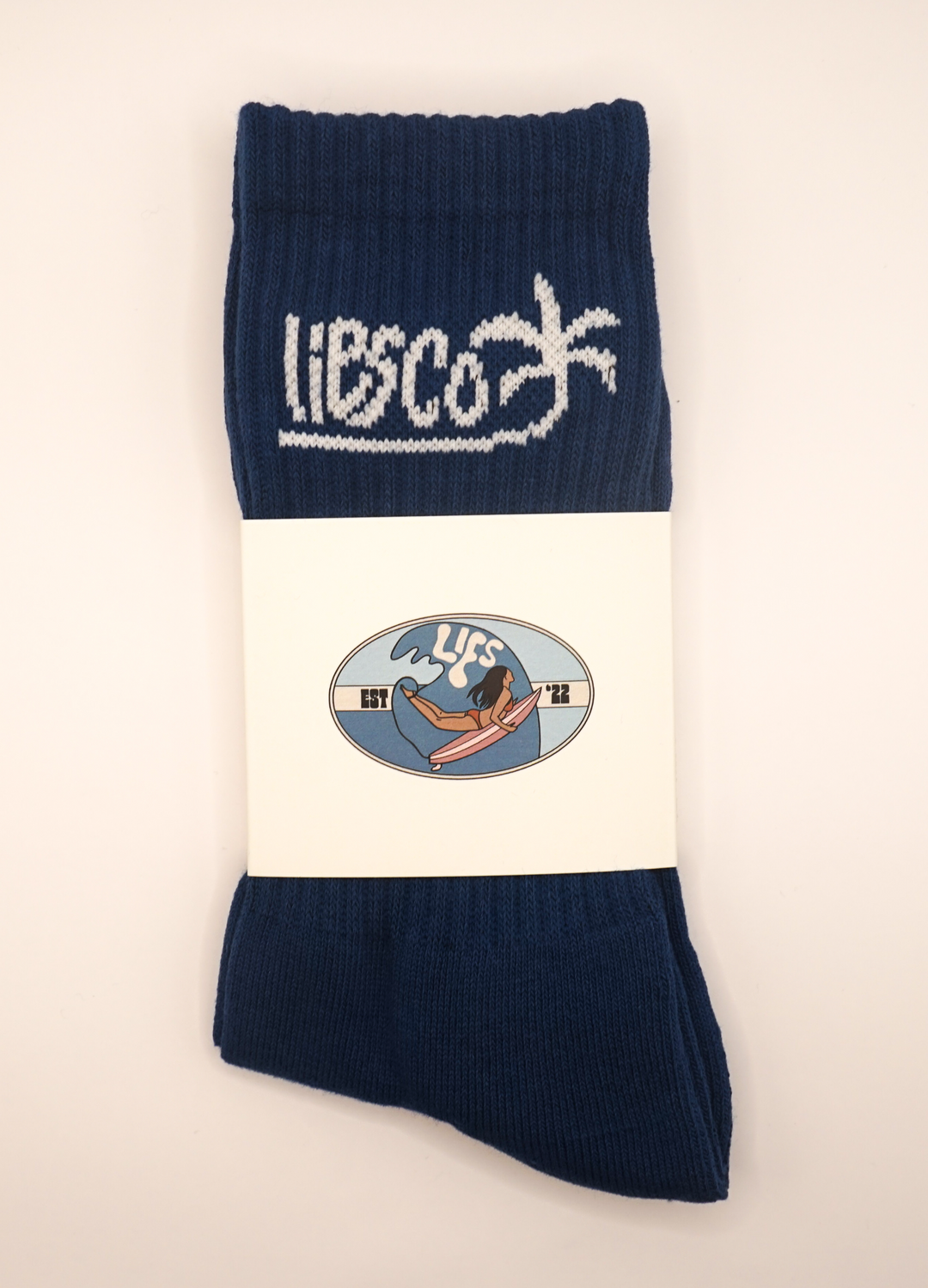 PALMTREE SOCKS NAVY