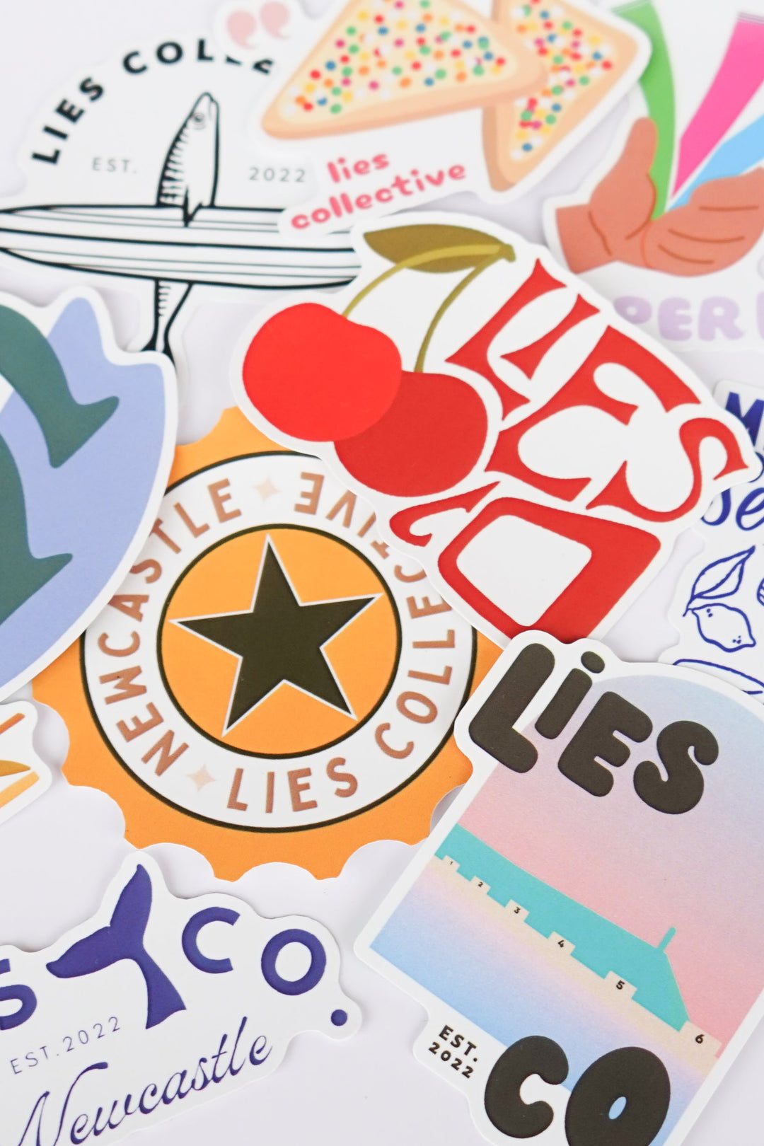 Lies Collective Sticker Packs – Iconic Aussie Stickers