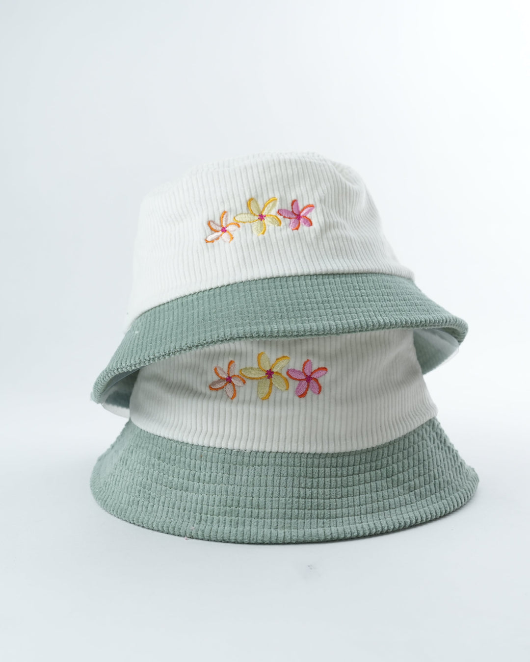 FLOWER BLOOM LID BUCKET HAT