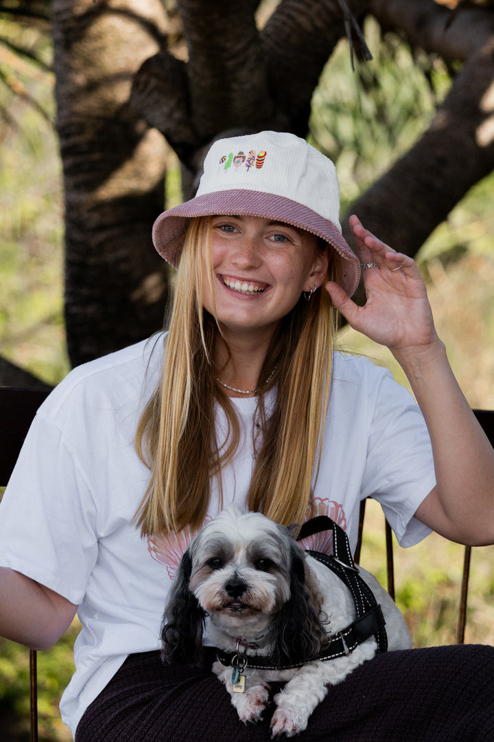 DOWN UNDER DELIGHTS BUCKET HAT