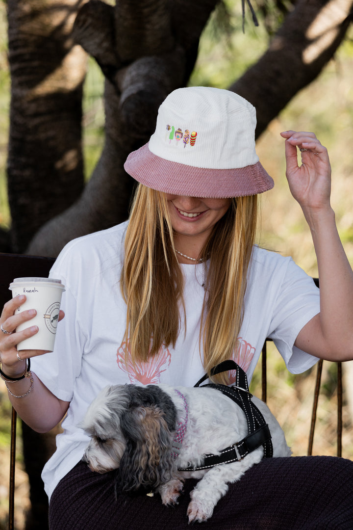 DOWN UNDER DELIGHTS BUCKET HAT