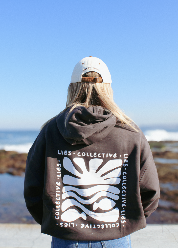 Seascape Hoodie Charcoal