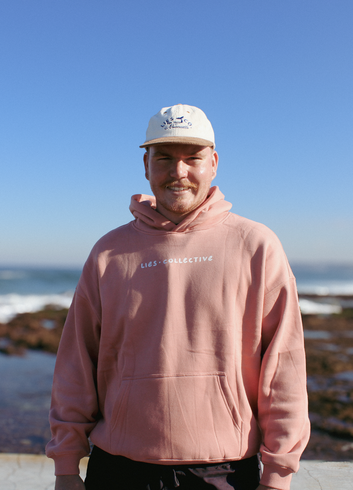 Seascape Hoodie Peach