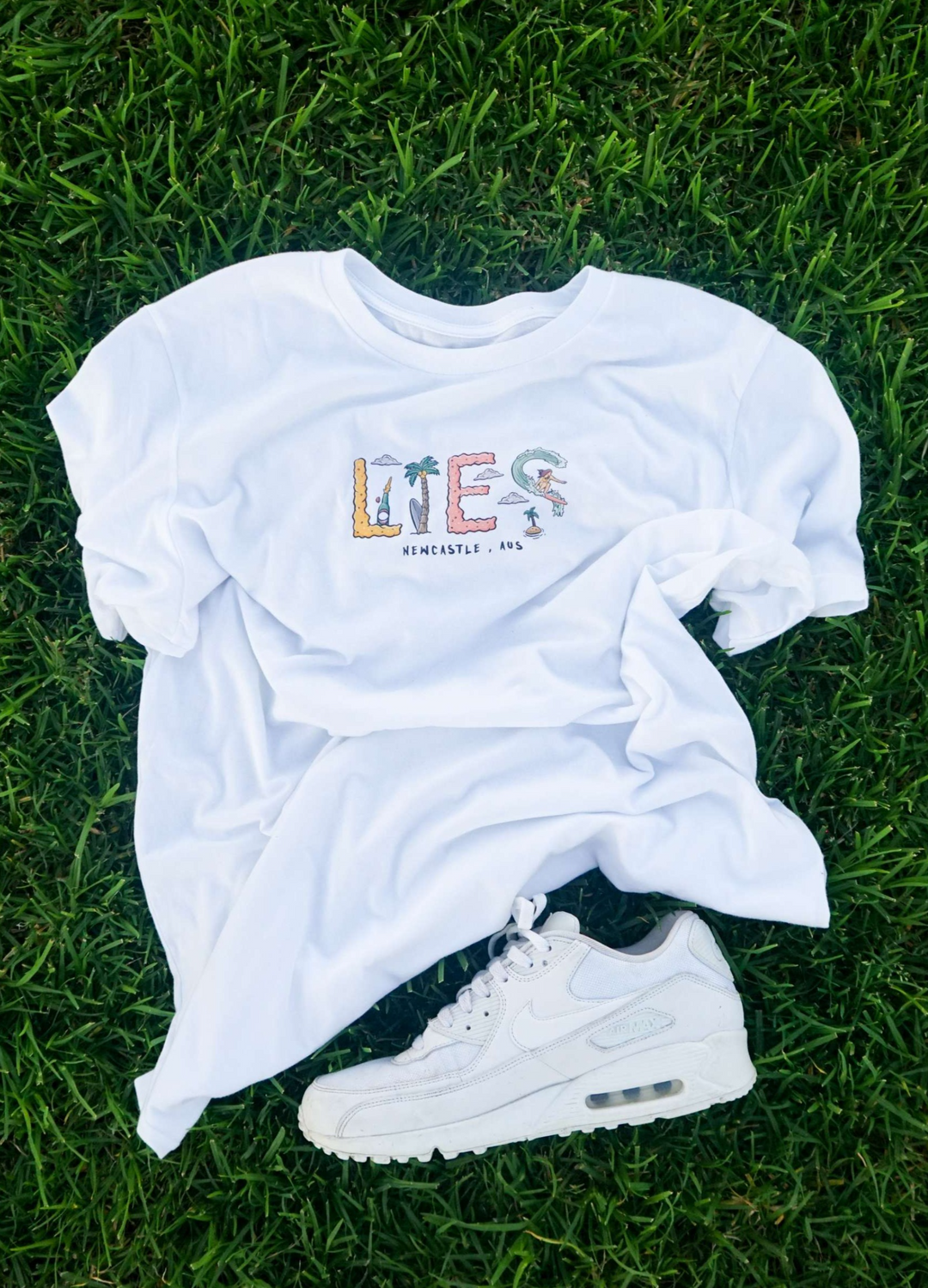 WHITE LIES TEE - Lies Collective