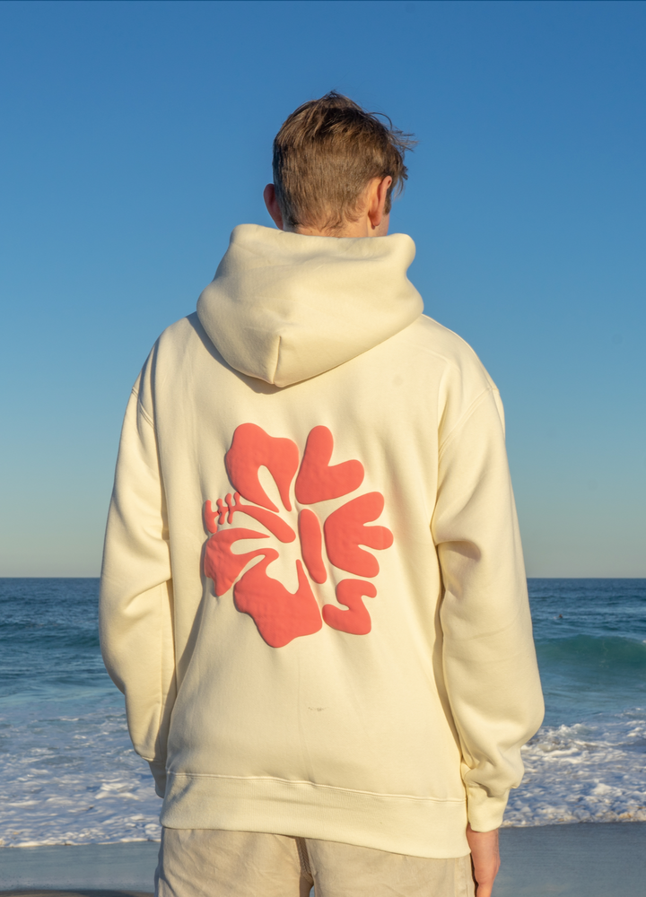 ISLAND BLOOM HOODIE PINK - Lies Collective