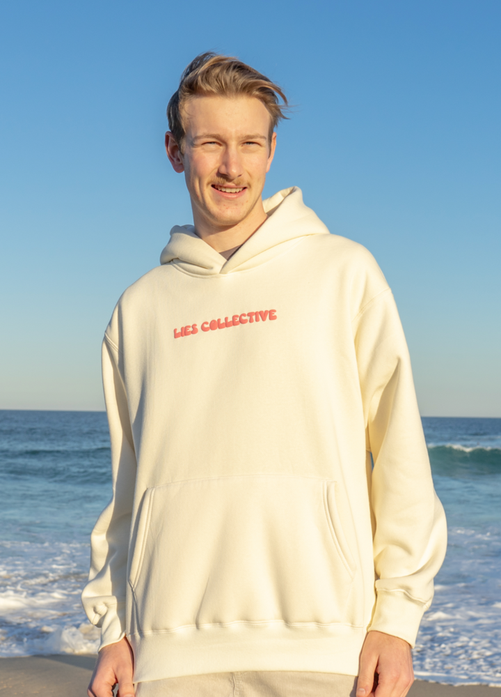 ISLAND BLOOM HOODIE PINK - Lies Collective