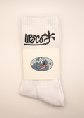 PALMTREE SOCKS WHITE