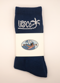 PALMTREE SOCKS NAVY